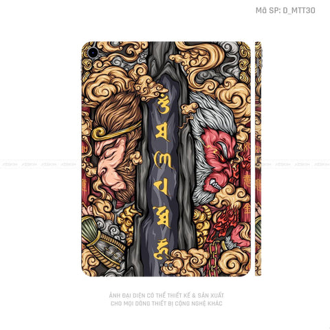 Dán Skin IPad Air Series Hình Mèo Thần Tài | D_MTT30
