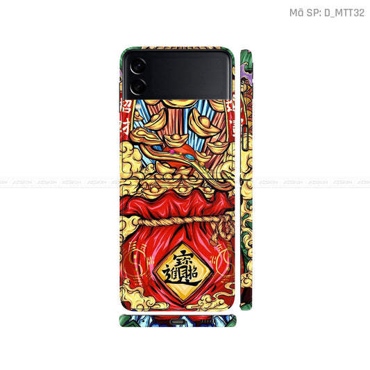 Dán Skin Galaxy Zflip4 Hình Nghộ Nghĩnh | D_MTT32
