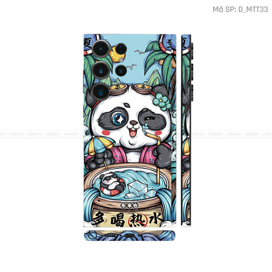 Dán Skin Samsung Galaxy S25 Series Chủ Đề Mèo Thần Tài | D_MTT33