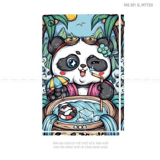 Dán Skin Galaxy Tab A Series Hình Mèo Thần Tài | D_MTT33
