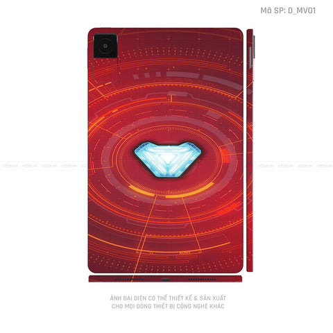 Dán Skin Máy Tính Bảng Xiaomi Mipad Hình Ironman | D_MV01