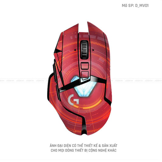 Skin Dán Chuột Logitech Hình Marvel | D_MV01