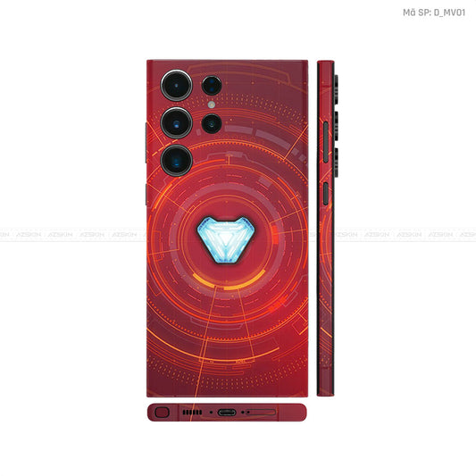 Dán Skin Galaxy S23 Series Logo IRon Man | D_MV01