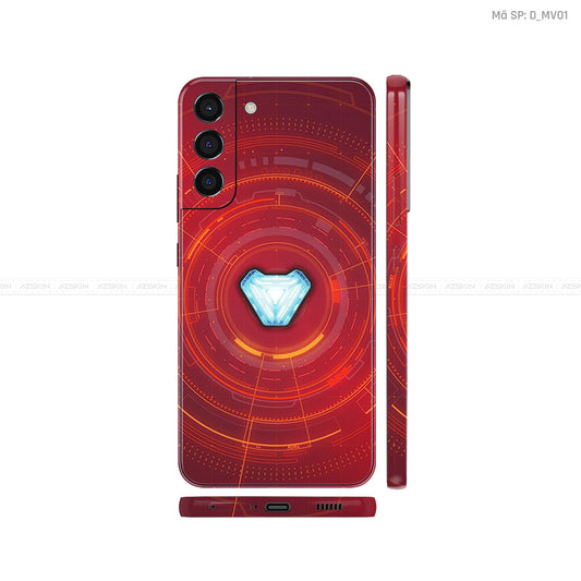 Dán Skin Galaxy S22 Series Hình Iron Man | D_MV01