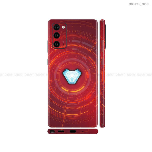Dán Skin Galaxy Note 20 Series Hình Marvel Iron Man | D_MV01