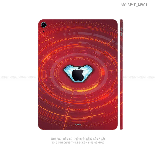 Dán Skin IPad Mini Series Hình Marvel Iron Man | D_MV01