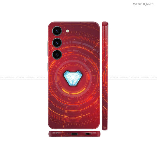 Dán Skin Galaxy S23 Series Logo IRon Man | D_MV01