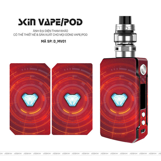 Dán Skin Vape Hình Marvel | D_MV01