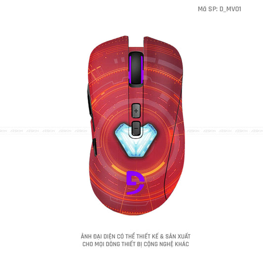 Skin Dán Chuột Fuhlen Hình Marvel | D_MV01