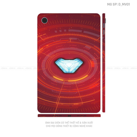 Dán Skin Máy Tính Bảng Oppo Pad Series Hình Marvel Iron Man | D_MV01