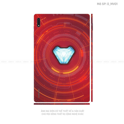 Dán Skin Galaxy Tab S9 Series Hình Marvel Iron Man | D_MV01