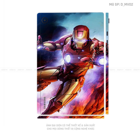 Dán Skin Galaxy Tab A Series Hình Iron Man | D_MV02