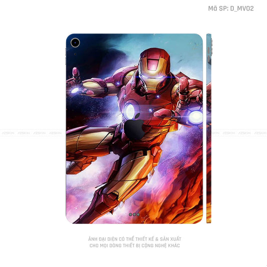 Dán Skin IPad Mini Series Hình Marvel Iron Man | D_MV02