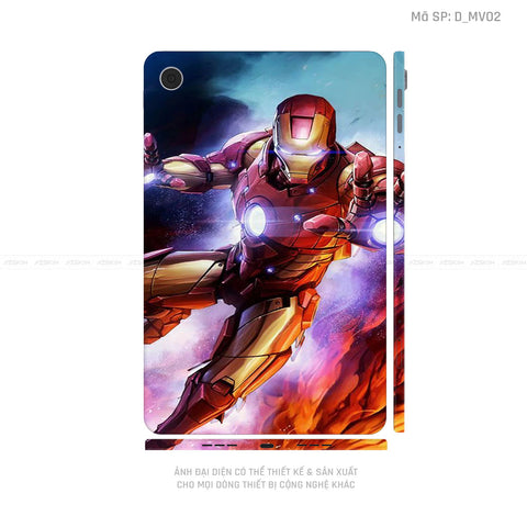 Dán Skin Máy Tính Bảng Oppo Pad Series Hình Marvel Iron Man | D_MV02