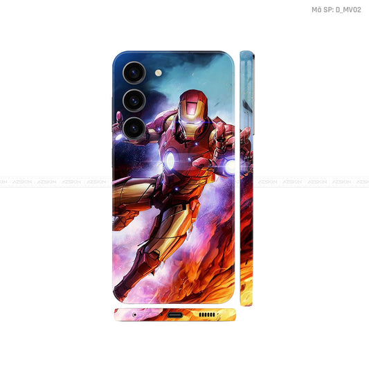 Dán Skin Galaxy S23 Series Hình IRon Man | D_MV02