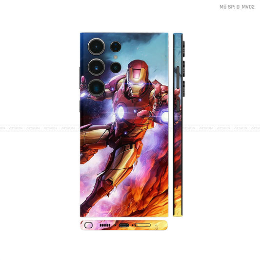 Dán Skin Galaxy S23 Series Hình IRon Man | D_MV02