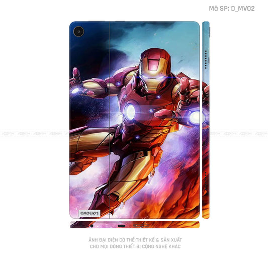 Dán Skin Máy Tính Bảng Lenovo Pad Series Hình Marvel Iron Man | D_MV02