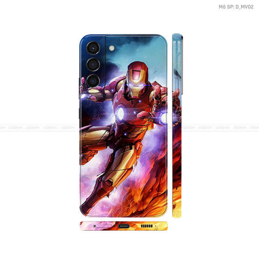 Dán Skin Galaxy S22 Series Hình Iron Man | D_MV02
