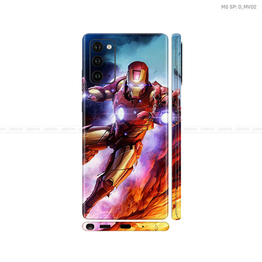 Dán Skin Galaxy Note 20 Series Hình Marvel Iron Man | D_MV02