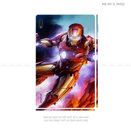 Dán Skin Galaxy Tab S9 Series Hình Marvel Iron Man | D_MV02