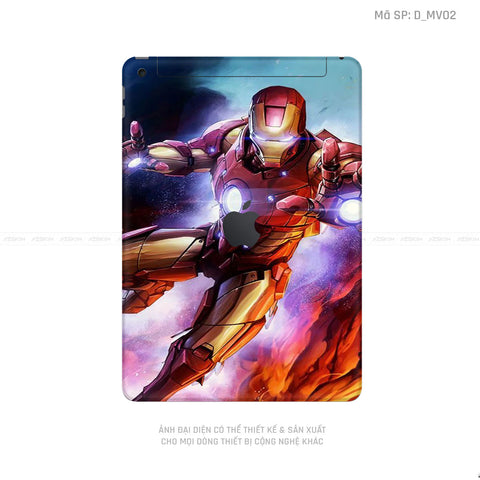 Dán Skin IPad Gen Series Hình IRonman | Click Chọn Mẫu