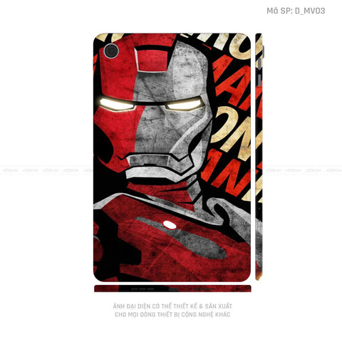 Dán Skin Máy Tính Bảng Oppo Pad Series Hình Marvel Iron Man | D_MV03