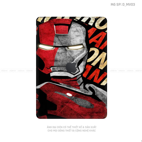 Dán Skin IPad Gen Series Hình IRonman | Click Chọn Mẫu