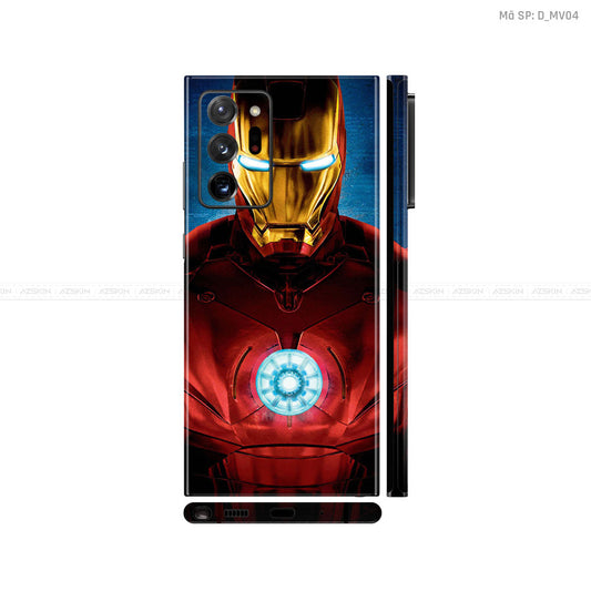 Dán Skin Galaxy Note 20 Series Hình Marvel Iron Man | D_MV04