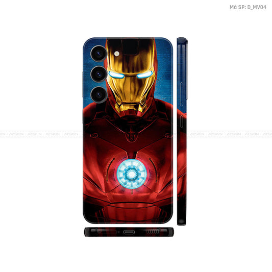 Dán Skin Galaxy S23 Series Hình IRon Man | D_MV04