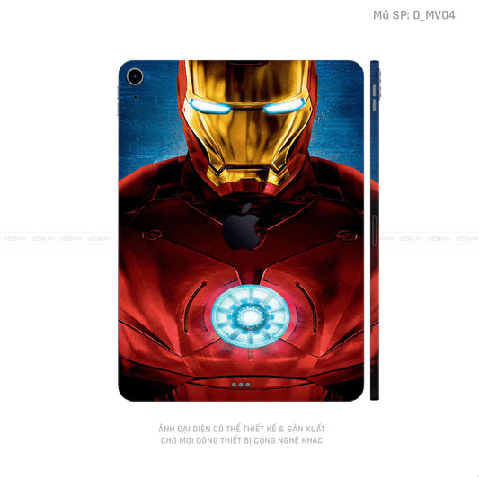 Dán Skin IPad Mini Series Hình Marvel Iron Man | D_MV04