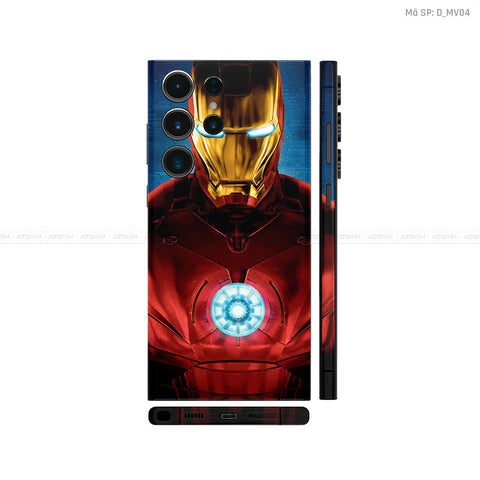 Dán Skin Galaxy S23 Series Hình IRon Man | D_MV04