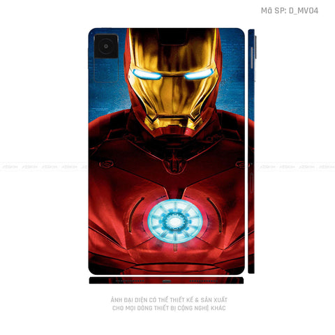 Dán Skin Máy Tính Bảng Xiaomi Mipad Hình Ironman | D_MV04
