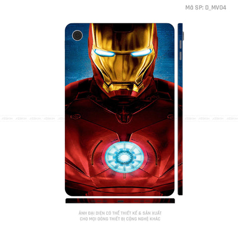 Dán Skin Máy Tính Bảng Oppo Pad Series Hình Marvel Iron Man | D_MV04