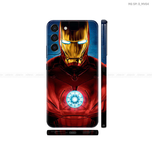 Dán Skin Galaxy S22 Series Hình Iron Man | D_MV04