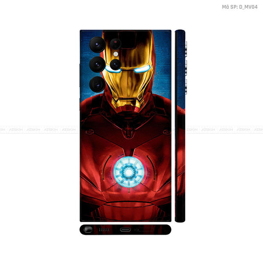 Dán Skin Galaxy S22 Series Hình Iron Man | D_MV04