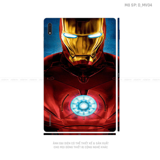 Dán Skin Galaxy Tab S9 Series Hình Marvel Iron Man | D_MV04