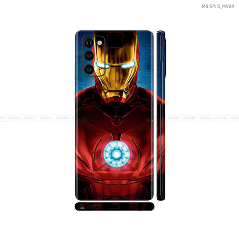 Dán Skin Galaxy Note 20 Series Hình Marvel Iron Man | D_MV04