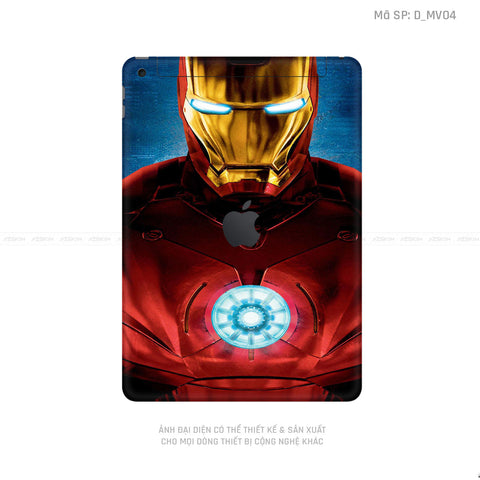 Dán Skin IPad Gen Series Hình IRonman | Click Chọn Mẫu