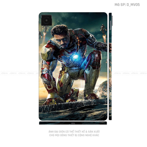 Dán Skin Máy Tính Bảng Xiaomi Mipad Hình Ironman | D_MV05