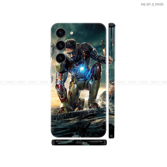 Dán Skin Galaxy S23 Series Hình IRon Man | D_MV05