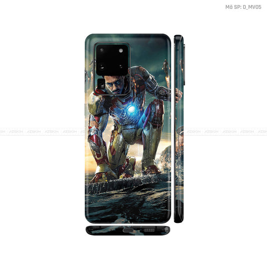 Dán Skin Galaxy S20 Series Hình Marvel Iron Man | D_MV05