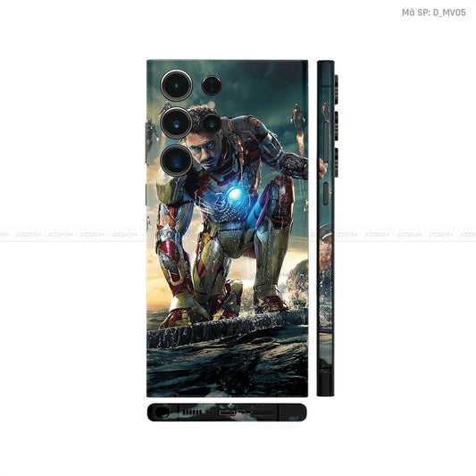 Dán Skin Galaxy S23 Series Hình IRon Man | D_MV05