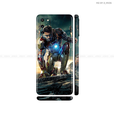 Dán Skin Galaxy S20 Series Hình Marvel Iron Man | D_MV05