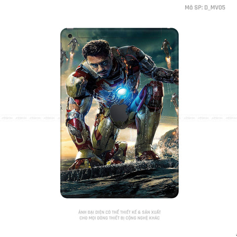 Dán Skin IPad Gen Series Hình IRonman | Click Chọn Mẫu