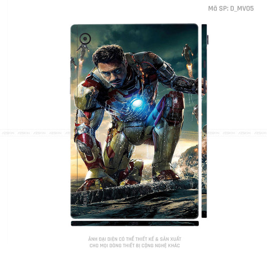 Dán Skin Galaxy Tab A Series Hình Iron Man | D_MV05