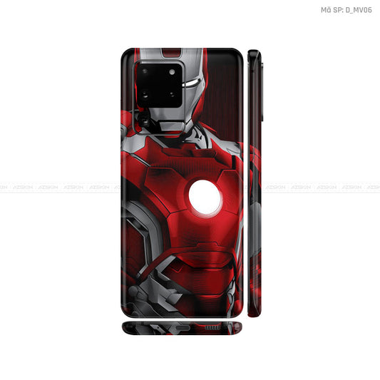 Dán Skin Galaxy S20 Series Hình Marvel Iron Man | D_MV06