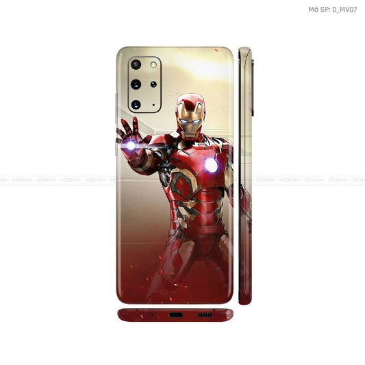Dán Skin Galaxy S20 Series Hình Marvel Iron Man | D_MV07