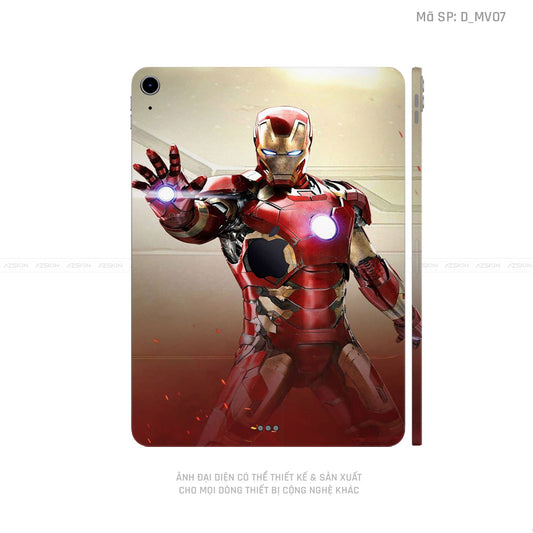 Dán Skin IPad Mini Series Hình Marvel Iron Man | D_MV07