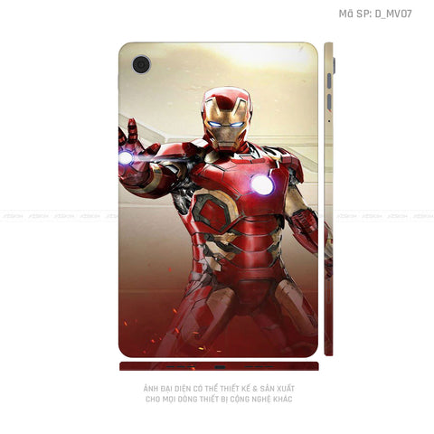 Dán Skin Máy Tính Bảng Oppo Pad Series Hình Marvel Iron Man | D_MV07