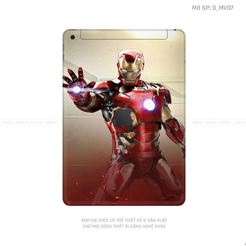 Dán Skin IPad Gen Series Hình IRonman | Click Chọn Mẫu